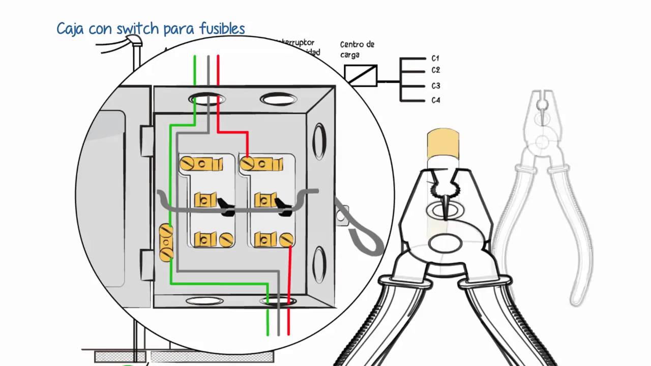 Instalación de caja de interruptores